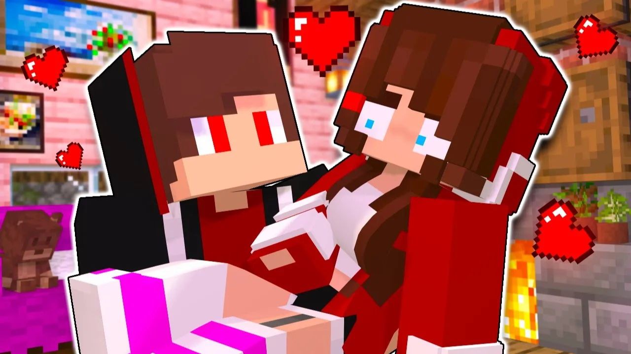 Темный Джей Джей любит сестру Джей Джей?! Майнкрафт Мультик смотреть онлайн