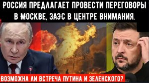 Возможна ли встреча Путина и Зеленского? Россия предлагает провести переговоры в Москве.