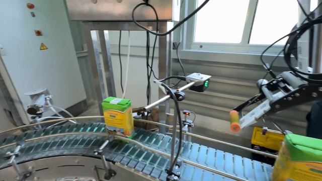 Автоматическая линия маркировки бакалейной продукции (мука). Эксперимент Автоматическая линия маркировки бакалейной продукции (мука). Эксперимент