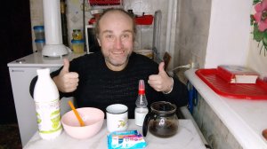 ужин с Рыжулей. 2 раза кидал снег утром и вечером. мукбанг. обжор. еда на камеру. диета. шизофрения.