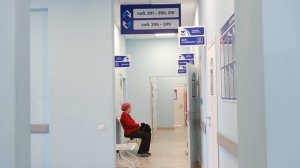 Обновленная поликлиника в поселке Мирный