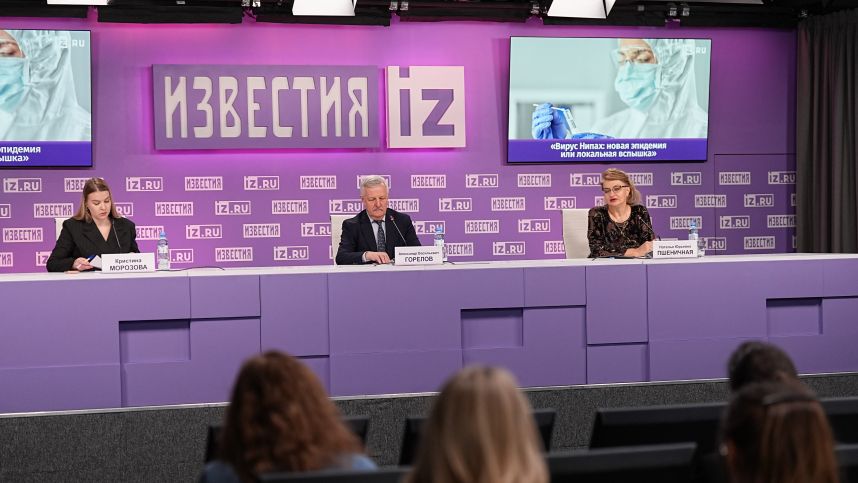 В Роспотребнадзоре рассказали об условиях распространения вируса Нипах в России смотреть онлайн