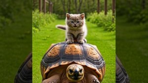 Кот и Черепаха