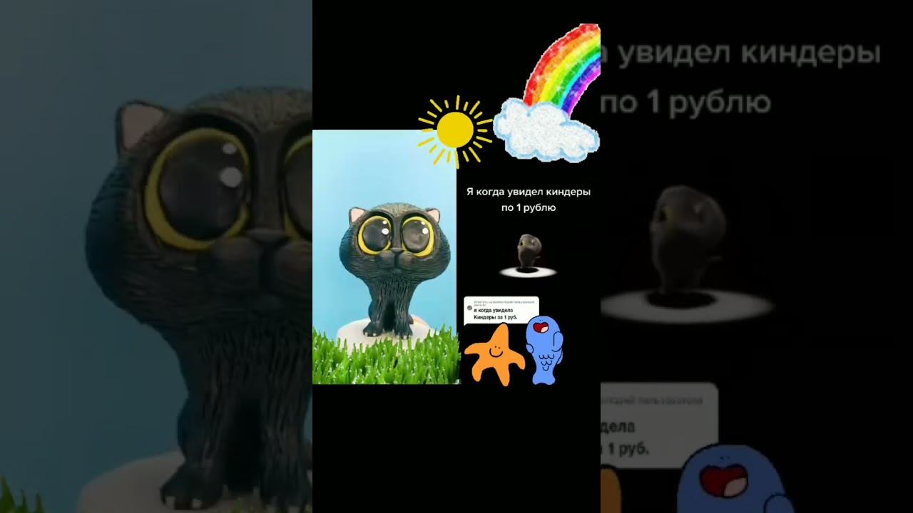 Scatman cat Кот мем из пластилина ► Видео Лепка смотреть онлайн