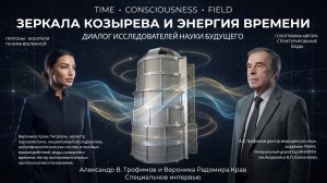 ЗЕРКАЛА КОЗЫРЕВА И ЭНЕРГИЯ ВРЕМЕНИ. ЭКСКЛЮЗИВНОЕ ИНТЕРВЬЮ ИССЛЕДОВАТЕЛЕЙ А.В. ТРОФИМОВА И В.КРАВ