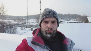 Проверка омшаников после 40-градусных морозов, Пасека Старчевских, Сибирь