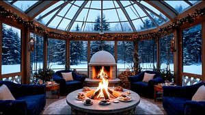 Забегайте на чашечку кофе! Уютное кафе за городом Ароматный кофе Красивейшая музыка для отдыха