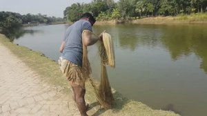 ЛОВЛЯ КРУПНОЙ РЫБЫ ЗАБРАСЫВАЕМОЙ СЕТЬЮ