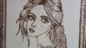 ЧТО НАДО ДЛЯ КАРТИНКИ. :КРАСКИ,ЛАК,КЛЕЙ, МАРИЛКА И .ДРОВЕР.