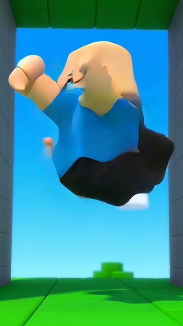 Я ПРЫГАЮ! смешной ролик для детей (персонаж упал) смотреть онлайн