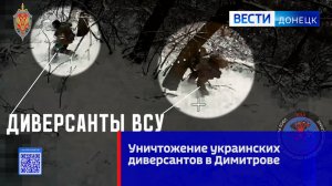 Уничтожение универсантов ВСУ в Димитрове