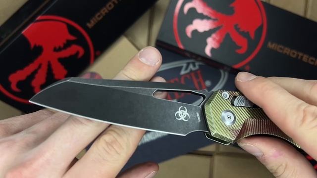 Нож реплика Microtech MSI Outbreak Aluminum Signature — обзор!