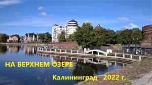 На Верхнем озере. Калининград. 2022 г.