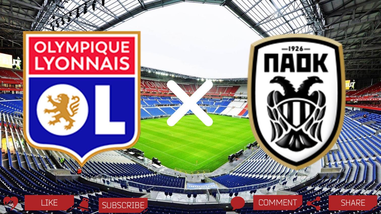 Лион - ПАОК смотреть онлайн
