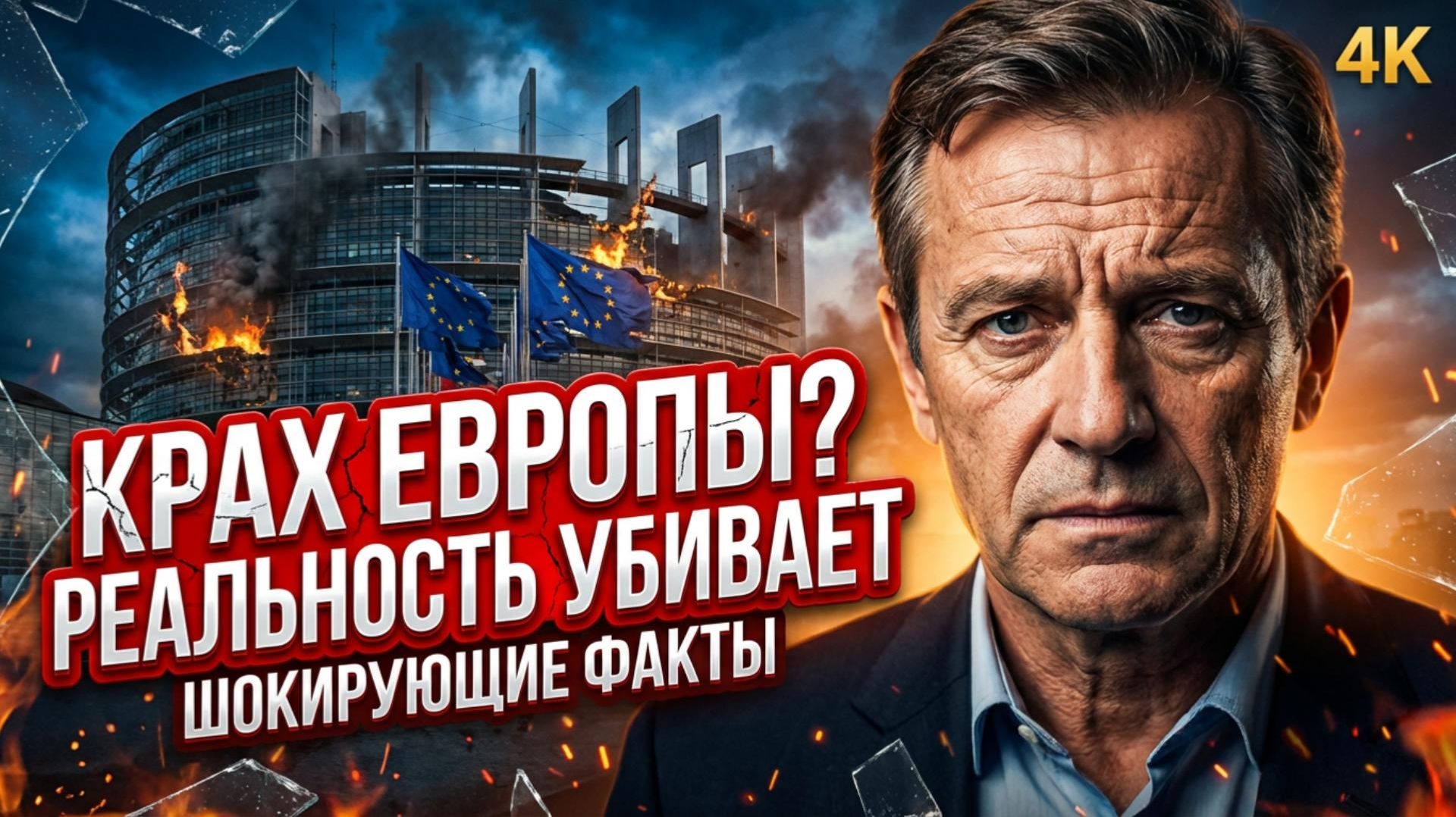 🤯Патрик Хенингсен | Евросоюз трещит по швам. Жёсткий анализ: что угрожает существованию ЕС сейчас смотреть онлайн