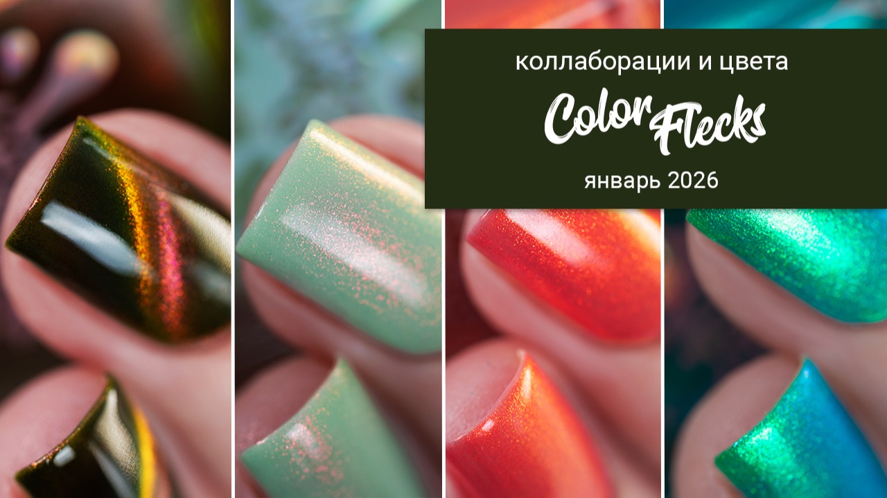 COLOR FLECKS январь 2026 || МОИ (и не только) КОЛЛАБОРАЦИИ и ЦВЕТА смотреть онлайн