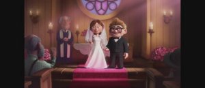 Вверх (Up) 2009 (сцена семейной жизни Карла)