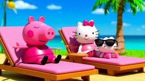 мультики для детей , коте, хеллоу китти, котэ, кошки, свинка пеппа, кошечки собачки, три кота