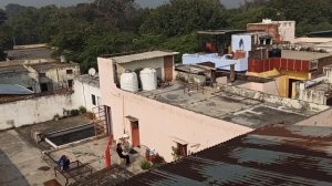 С нашей террасы виден Тадж Махал!