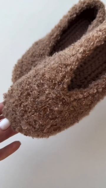 Балетки из букле крючком смотреть онлайн