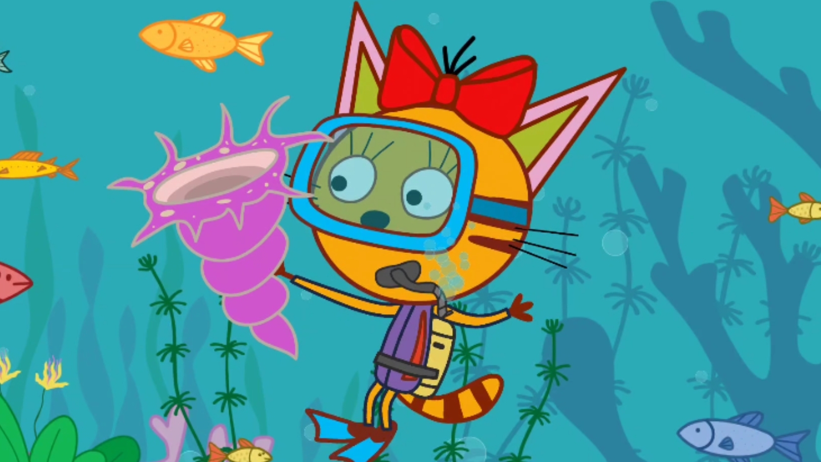 ТРИ КОТА. РАСКРАСКА С ТРЕМЯ КОТАМИ. МУЛЬТФИЛЬМ ИГРА. смотреть онлайн