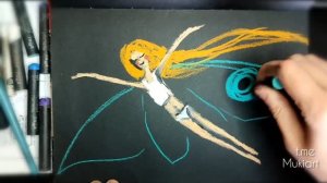 Быстро рисую пастелью, а рисунки оживают. Песня про свободу быть.