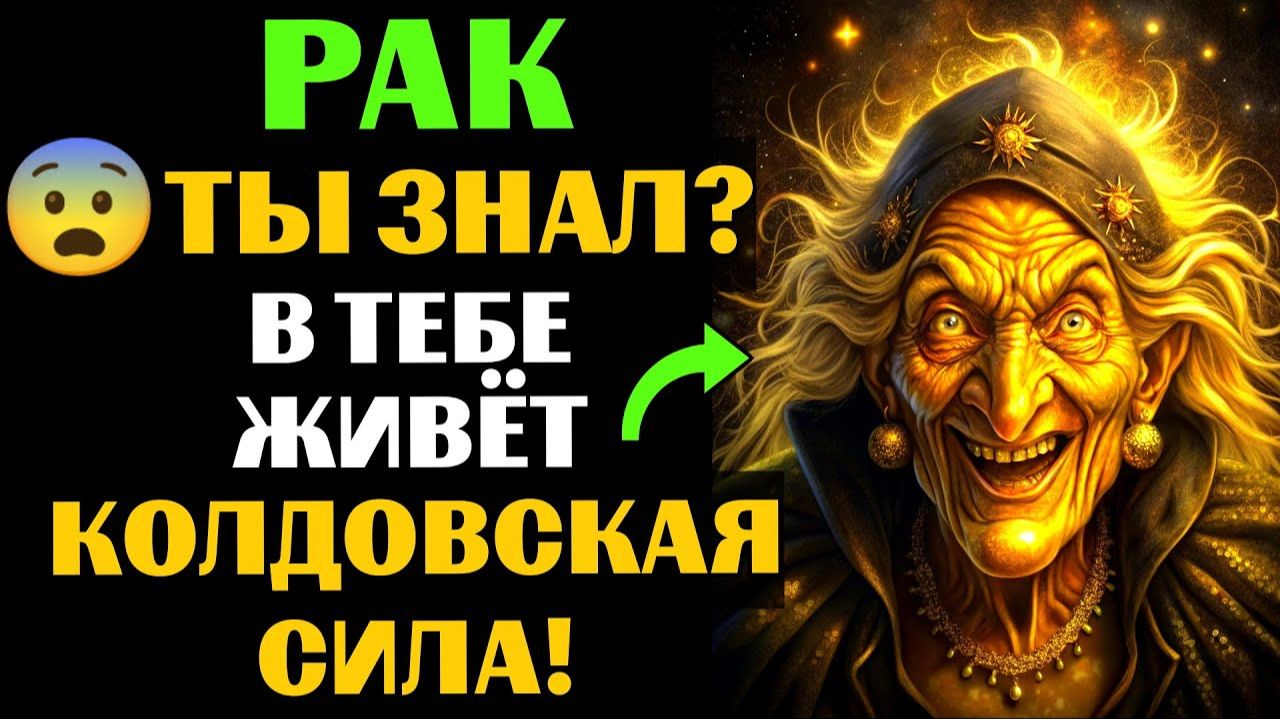 🆘33 ПРИЗНАКА, которые с головой ВЫДАЮТ ведьму в РАКЕ🦀. Спорим, вы УЖЕ это замечали❓ смотреть онлайн