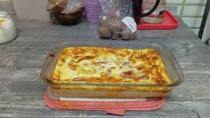 На ужин омлет с ветчиной в духовке 😋