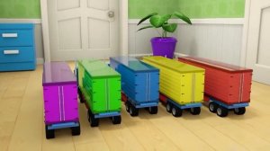 Мультики для детей - Старый Макдональд - Разноцветные яйца и раскрашенный автобус - Детские песенки