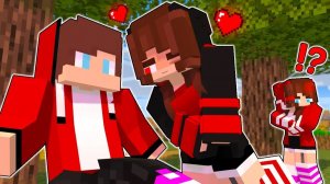Джей Джей завел себе девушку 2. Майнкрафт Мультик