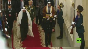 الشيخ محمد بن زايد آل نهيان يصل إلى الكرملين للقاء مع الرئيس الروسي فلاديمير بوتين