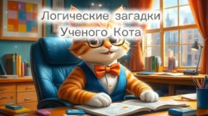 Логические тесты и загадки Ученого Кота. Shosho Star, 5 загадок для детей и взрослых