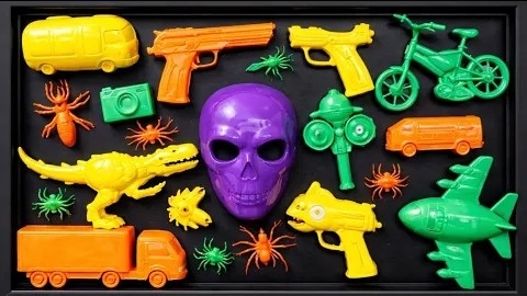 Чистка игрушечных гоночных автомобилей, автобусов Telolet, Поездов, грузовиков Molen, стальных цисте смотреть онлайн