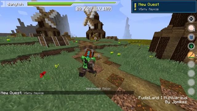 МУЛЬТИ АНИМЕ СЕРВЕР В МАЙНКРАФТ l Убийца гоблинов в MINECRAFT смотреть онлайн