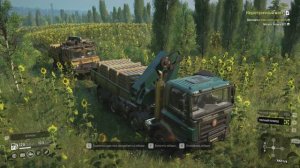 SnowRunner __  ПАШНИ_Недостроенный мост 2