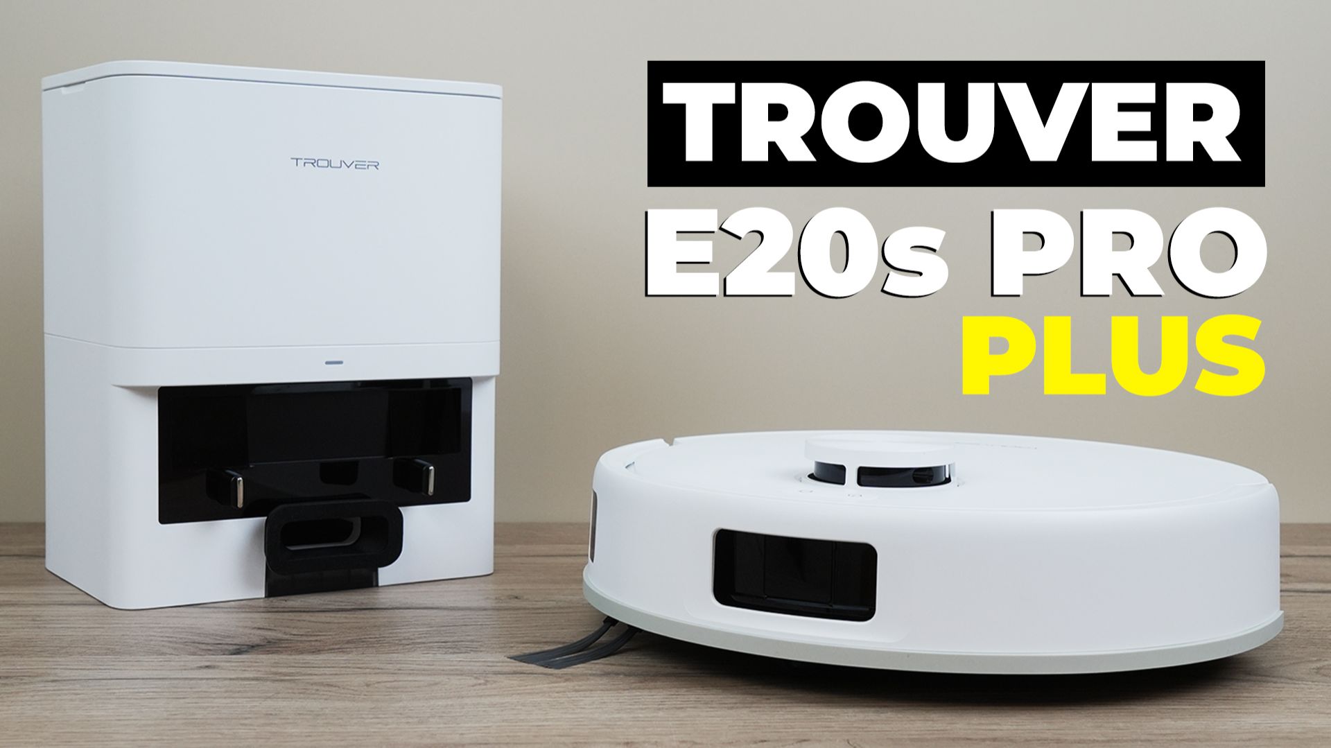 TROUVER E20s Pro Plus: 13 000 Па, самоочистка, защита щёток от волос🔥 ОБЗОР и ТЕСТ✅ смотреть онлайн
