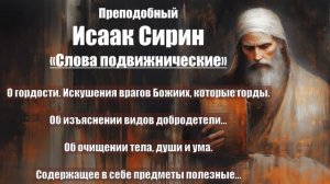 Исаак Сирин - Слова подвижнические - СЛОВО 79 - 82