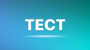 ТЕСТ