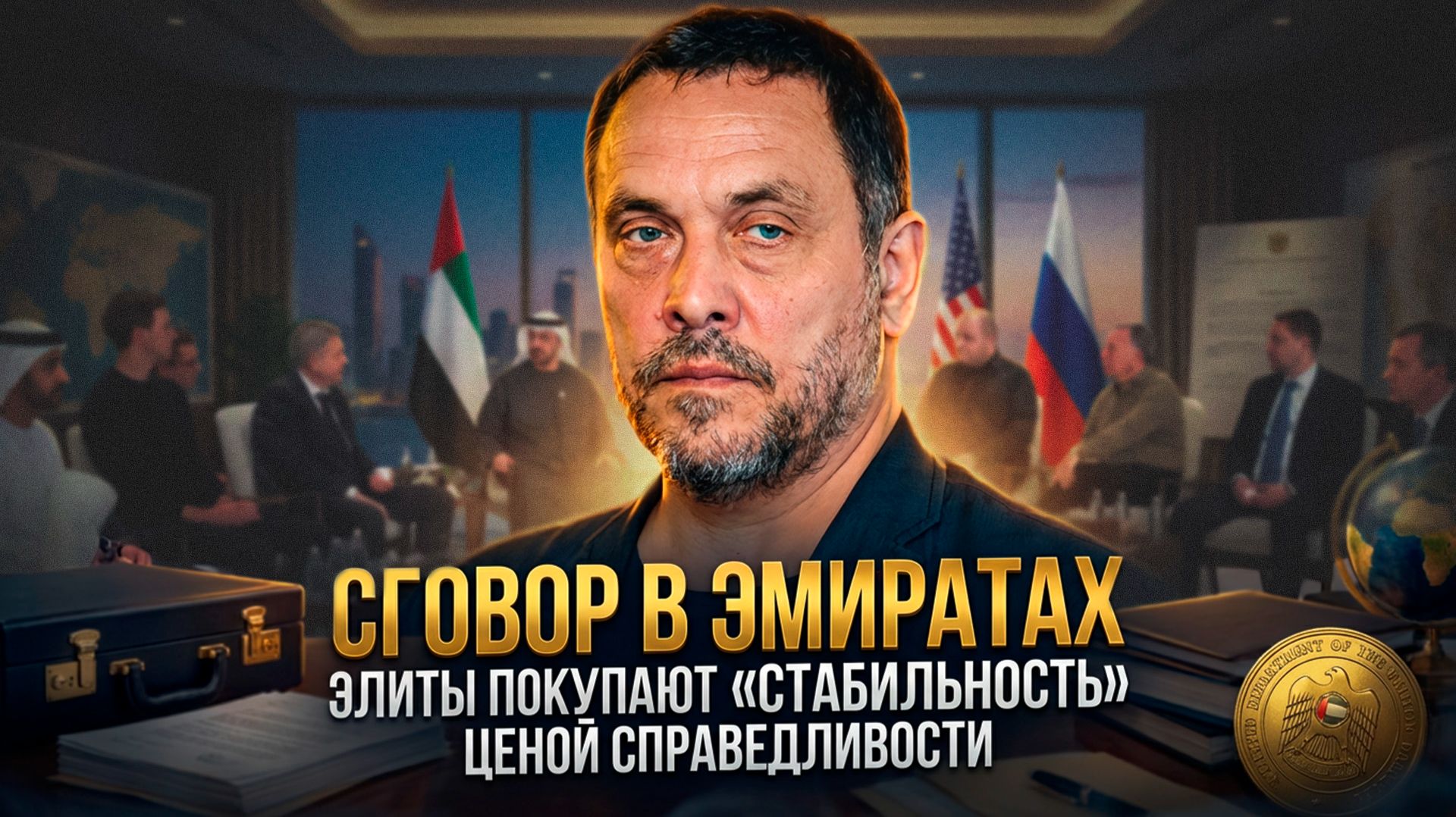 СГОВОР В ЭМИРАТАХ: Тайная сделка США и России за спиной народов | Максим Шевченко смотреть онлайн