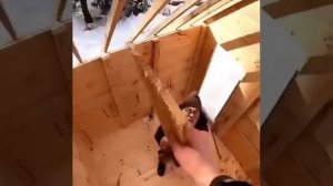 Малeнький домик на зиму прeкрасный вариант.