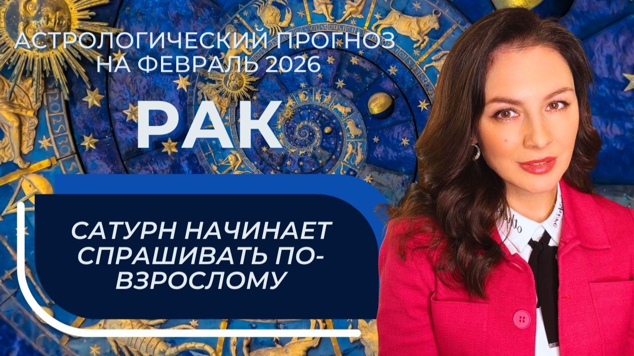 КОРИДОР ЗАТМЕНИЙ ОТКРЫТ: ЧТО В ФЕВРАЛЕ МОЖНО ВЫИГРАТЬ, А ГДЕ ЛУЧШЕ ПРИТОРМОЗИТЬ. РАК_ФЕВРАЛЬ2026 смотреть онлайн