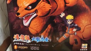 Новая Коллекционная фигурка Blokees Naruto Legend Edition с девятихвостой лисой, сборанная модель