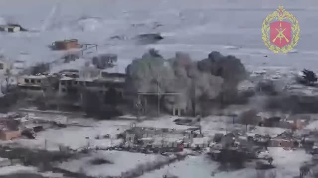 Удар Торнадо-С по ПУ БПЛА Всу в н.п. Никифоровка 💥🇷🇺👊 смотреть онлайн