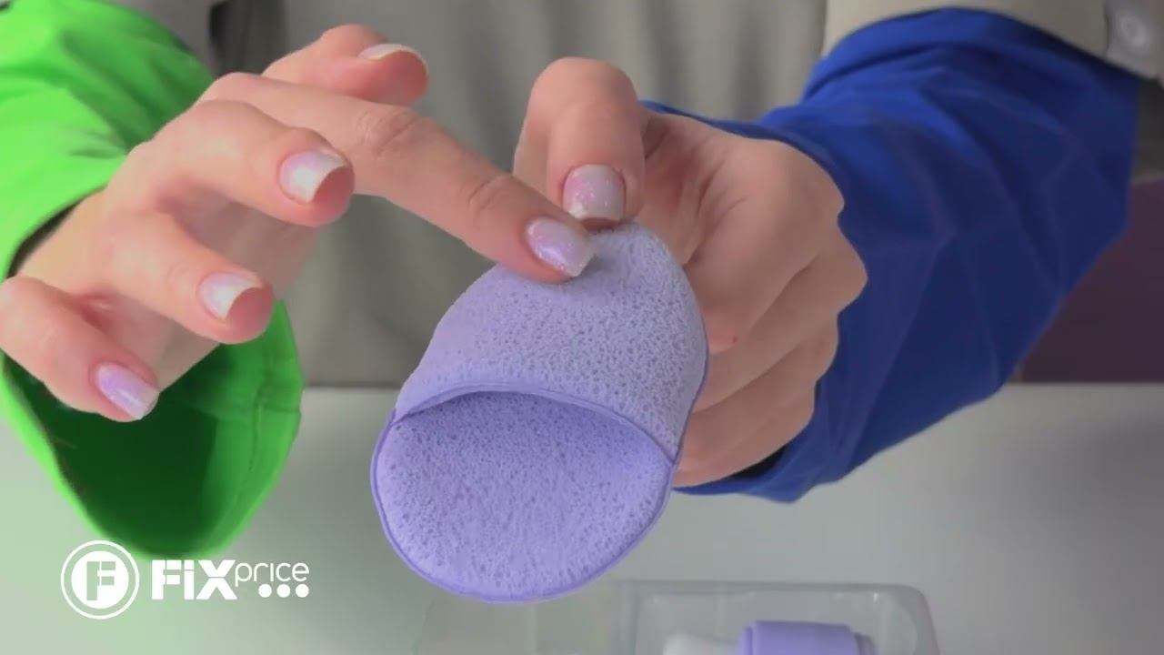 Набор для умывания спонж щетка | FIX PRICE смотреть онлайн