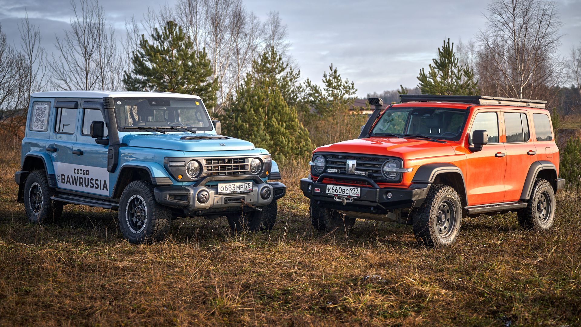 В железе: тест подготовленных BAW 212 Long Wind и Tank 300 смотреть онлайн