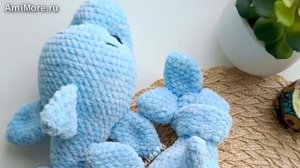 Амигуруми: схема Дельфинчик Марко | Игрушки вязаные крючком