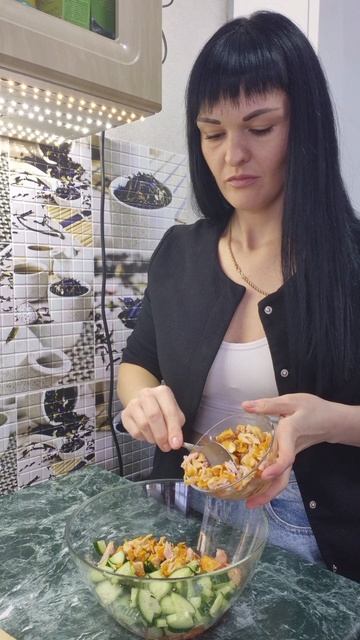 супер салат #рецепты #готовимподомашнему #новыйрецепт #рецепты #готовимдома смотреть онлайн