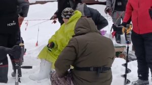 Зарыбление водоёма и поимки форели на активные и посивные снасти.