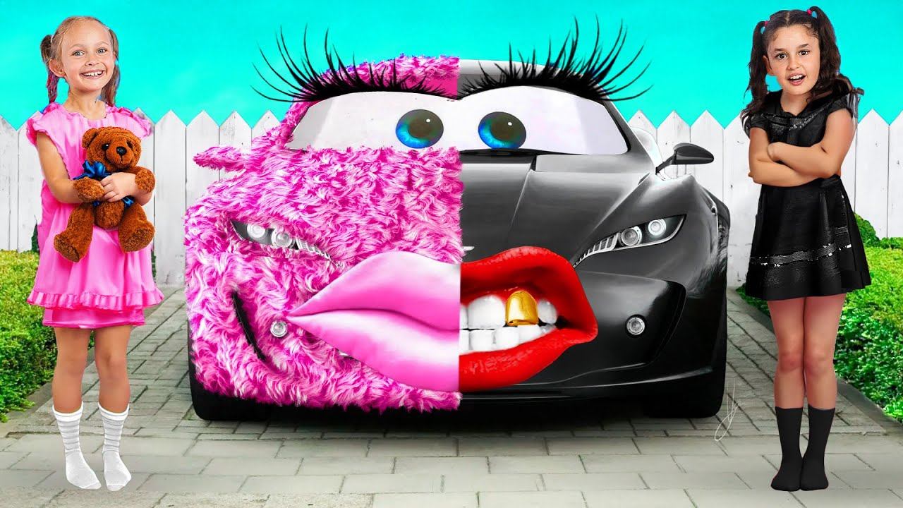 Розовая птица против черной машины — мы развиваем креативность и воображение смотреть онлайн