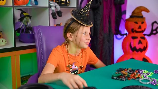 Настя и ее магазин для Хэллоуина смотреть онлайн